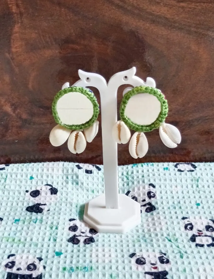 Lightweight And Handcrafted Mirror Earrings - Image 3 in Mumbai